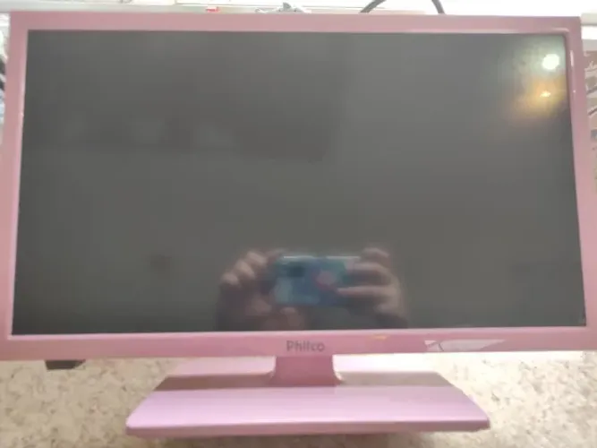 Monitor Tv Philco 20? Hd Ph20u21dr Rosa Led Bivolt