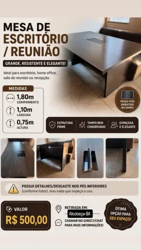 Mesa escritório/reunião