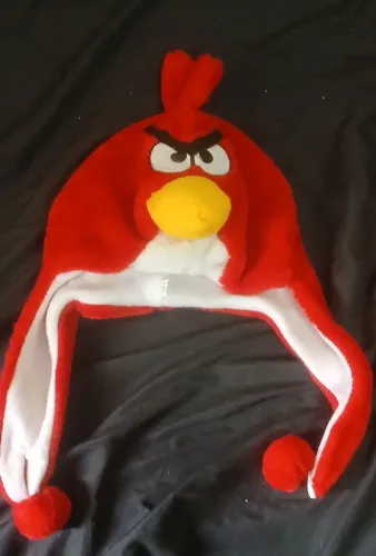 Kit 2 Gorros Touca Angry Birds Infantil/juvenil - Oficial H&m Importado