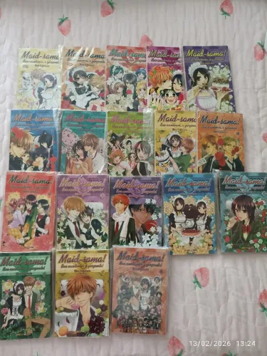 [RARO] Coleção Completa Maid Sama! (Volumes 1 ao 18) - Editora Panini