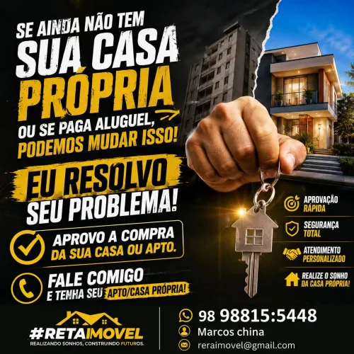 AQUI ESTÁ SUA CASA PRÓPRIA!