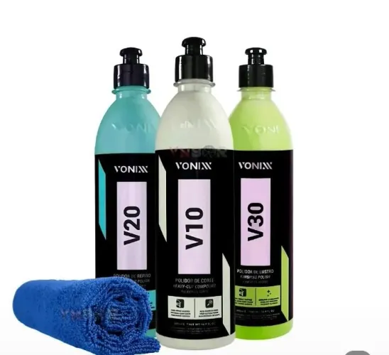 produtos de polimento automotivo