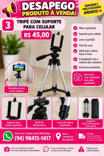 Triplé com suporte