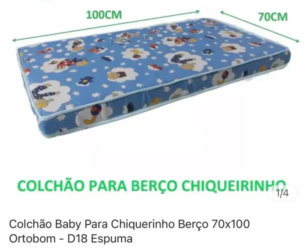 Colchão para berco chiqueirinho