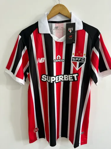 Camiseta São Paulo new balance listrada 2026 /27 ( todos os tamanhos)