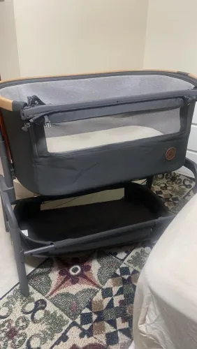 Vendo Berço Portátil Co-sleeper Iora Air Beyond Graphite Maxi Co, em perfeito estado 