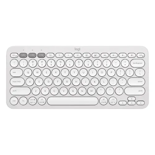 Teclado sem fio Logitech Pebble Keys 2 K380s com Conexão Bluetooth