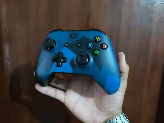 Controle Sem Fio Xbox One S / Series S/X Original Azul - 3 Meses de Garantia