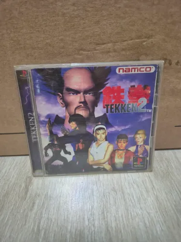 Tekken 2 original japonês (NTSC-J) usado para o PlayStation 1