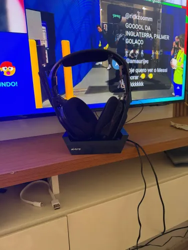 Astro A50 Wireless + Base Station Gen 4 | PS5, PS4, PC e Mac | Completo na Caixa