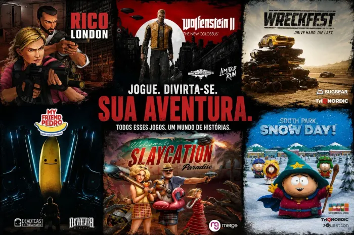 Jogos Nintendo switch preço na descrição