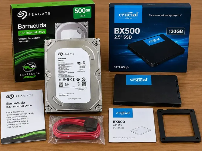 HD + SSD