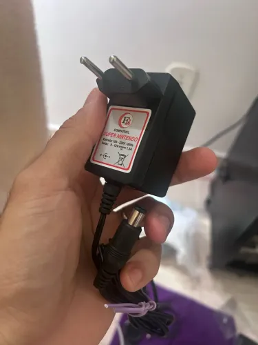 Fonte Super Nintendo Snes Bivolt (Compatível) - Nova