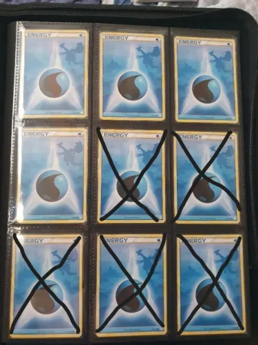 Cartas pokemon energias hgss de água