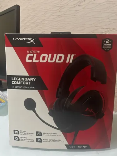 Fone hyper X cloud II usado somente uma vez
