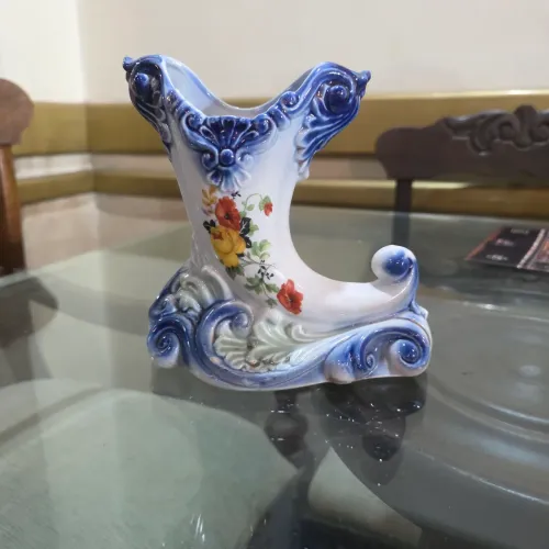Antiguidades, floreira porcelana antiga