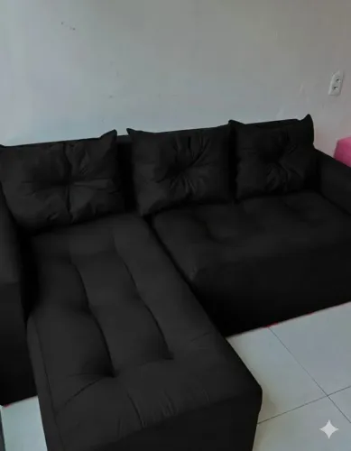 Sofá Chaise 3 Lugares