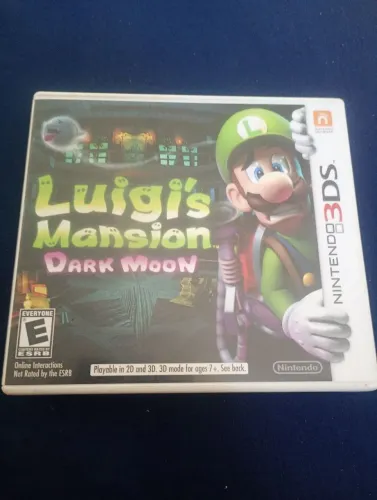 Luigis Mansion Dark Moon 3DS Completo
