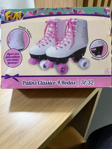 Patins Classico 4 rodas - 31/32