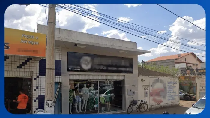 PRÉDIO COMERCIAL - Av. Manoel Ataíde, 626, Santo Antônio, Janaúba/MG, Área de 320,00m² - J