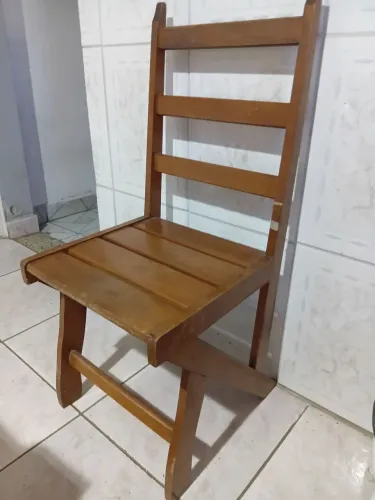 cadeira madeira reforçada