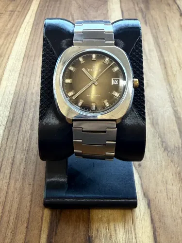 Relógio Edox Automatic Cushion - 1969