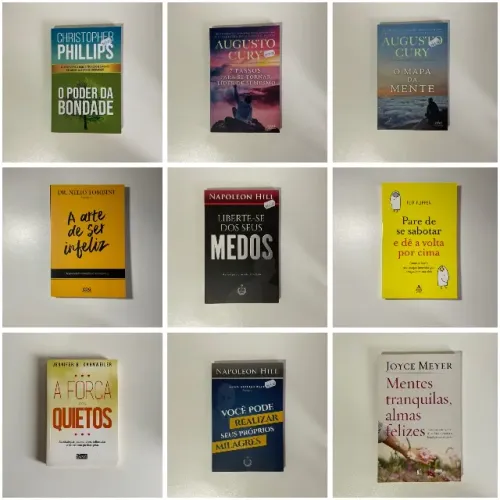 Livros Autoajuda a R$15 - Escolha Seu Título!