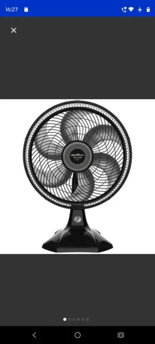 Vendo ventilador 40 cm novo usado uma vez.