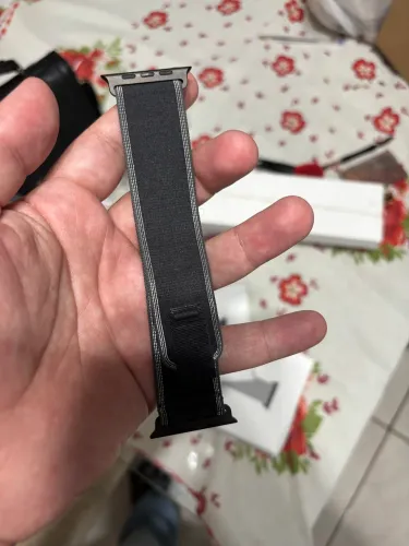 PULSEIRA ORIGINAL APPLE WATCH ULTRA 3 49mm carvão