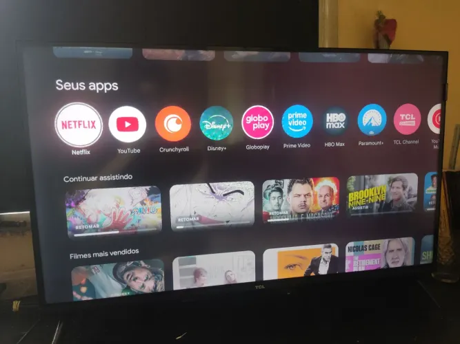 SMARTTV TCL QLED 32 FULL HD COM NOTA