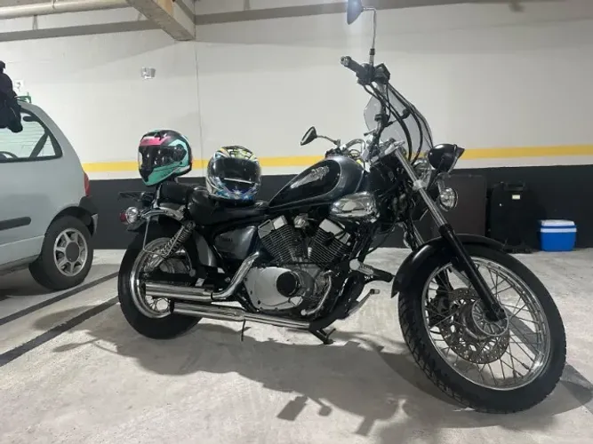 Yamaha Virago 250 2002 - 36.000 km - IPVA Isento - Acessórios Inclusos