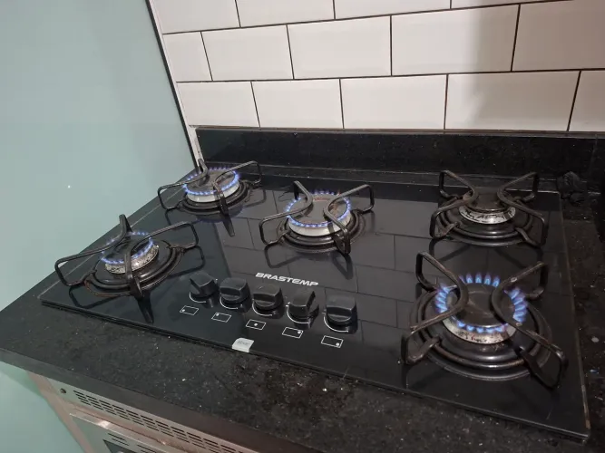 Cooktop Brastemp usado