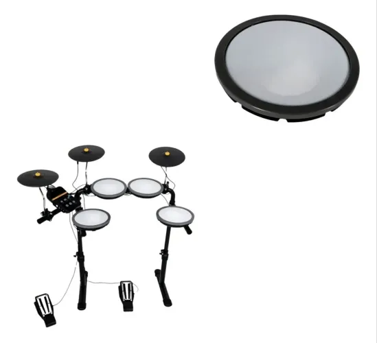 Bateria Eletrônica Nagano Tech Family Ntf-01 Com 7 Pads