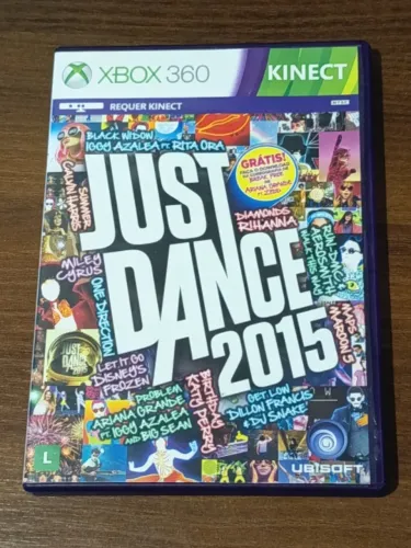 Xbox 360 Just Dance 2015, original, contém alguns arranhões