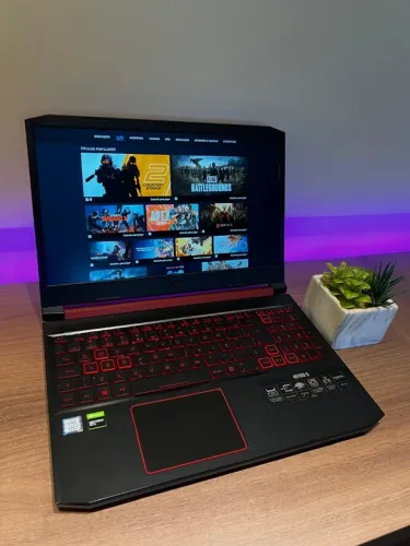 Notebook Gamer Acer Nitro i7 GTX 1650 512GB Nvme