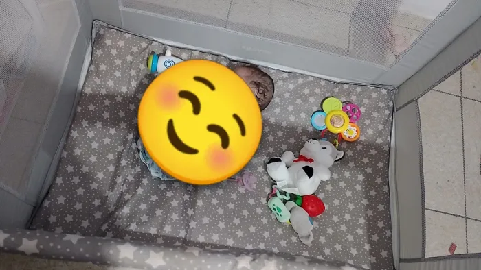 Berço portátil, chiqueirinho