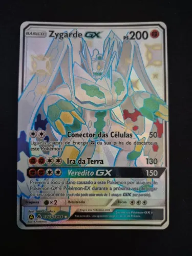 Carta Pokémon Zygarde-GX (SV65/68)