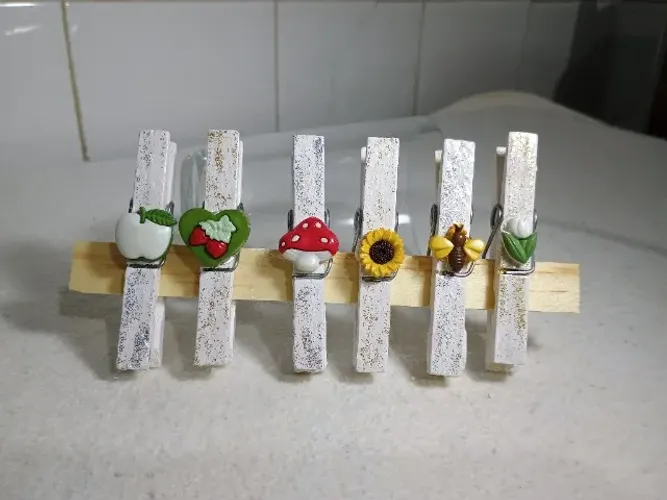 Pregadores decorados