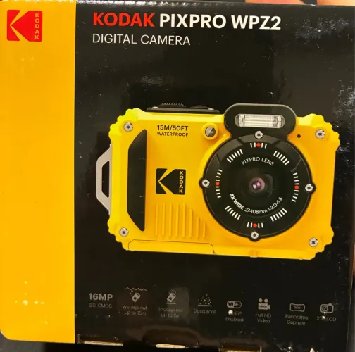 Oportunidade: Kodak PIXPRO WPZ2 + Cartão microSDHC 32 GB