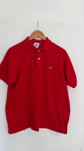 Polo Lacoste Original Vermelha, G