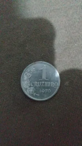 Mueda de 1 cruzeiro 1970