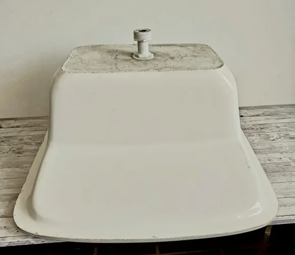 Tanque decoralita mármore sintético 65cm x 56cm (35l) - usado! Ótimo estado
