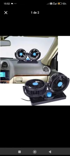 Ventilador portátil automotivo