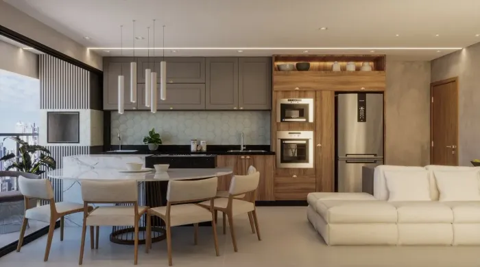 Apartamento 3 quartos com suite na Vila Rosa
