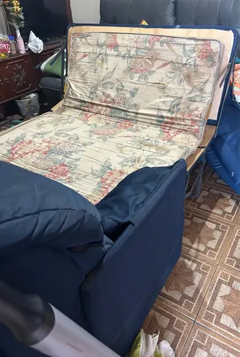 Sofá 2 lugares que vira cama