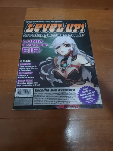 Revista Level Up! #30 - Lunia: O Retorno de Eir + Pôster da Eir