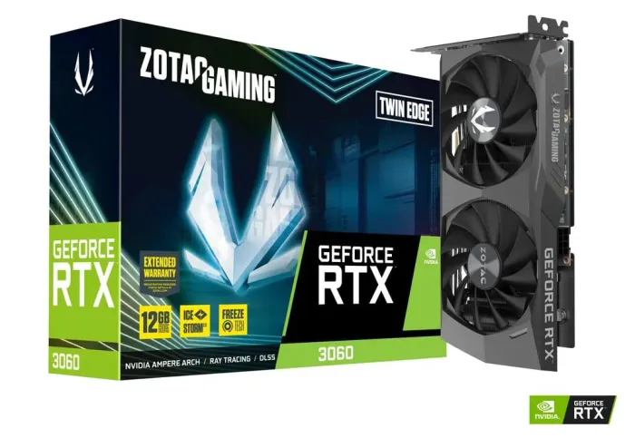 Placa de vídeo 12gb 3060 Twin Edge apenas 3.000.00 produto novo com garantia