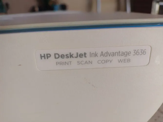 Impressora hp 3636