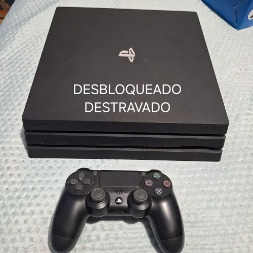 Ps4 PRO 1tb DESBLOQUEADO / DESTRAVADO - Playstation 
