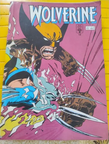 Gibi raro quadrinho Wolverine 13
